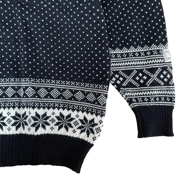 Dale of Norway Pure New Wool Nordic Sweater, Button Placket, Size Small - Picture 6 of 9